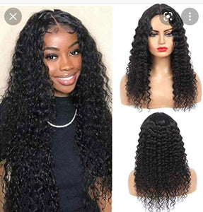 Deep Curly 5*5 closure wig