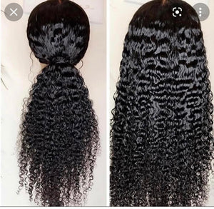 Deep Curly 5*5 closure wig